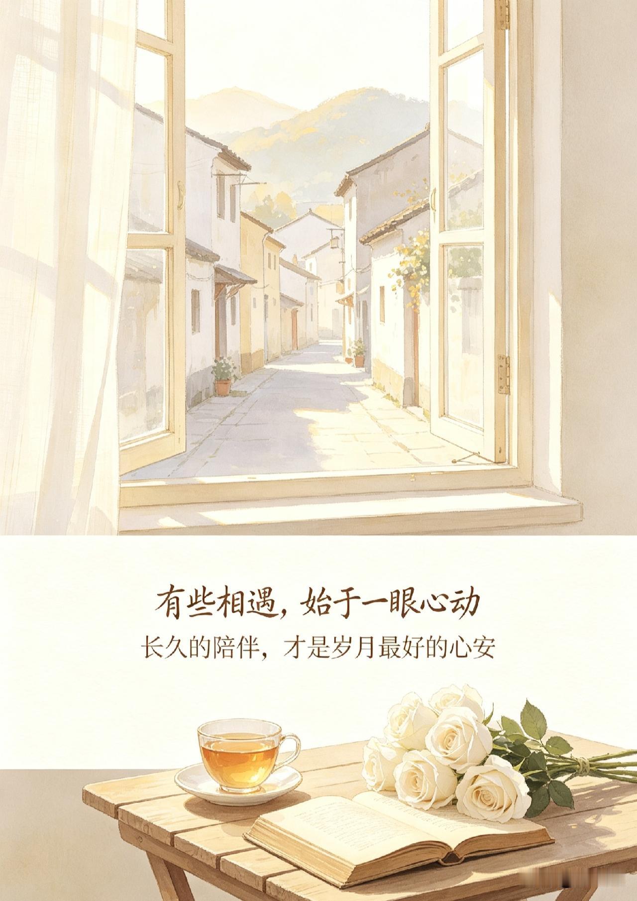 世间所有相逢，大多缘起初见那一瞬间的触动。一份不期而遇的温柔，慢慢融进往后漫长日