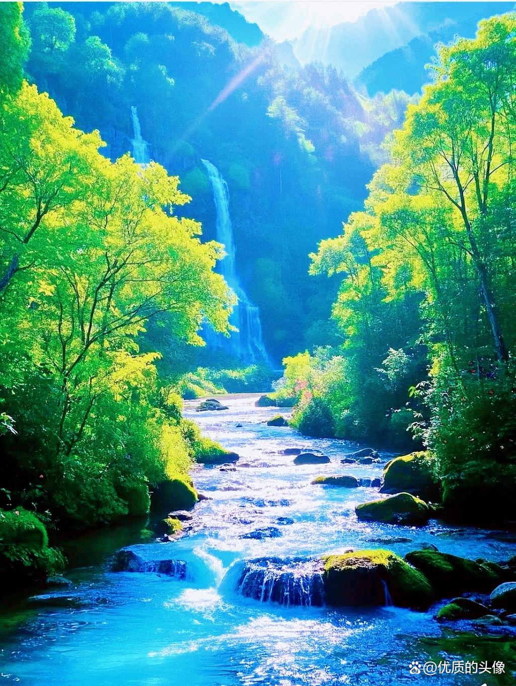 水到绝处是风景，人到尽头是重生
 
水流到悬崖，看似无路可走，纵身一跃，便成了震