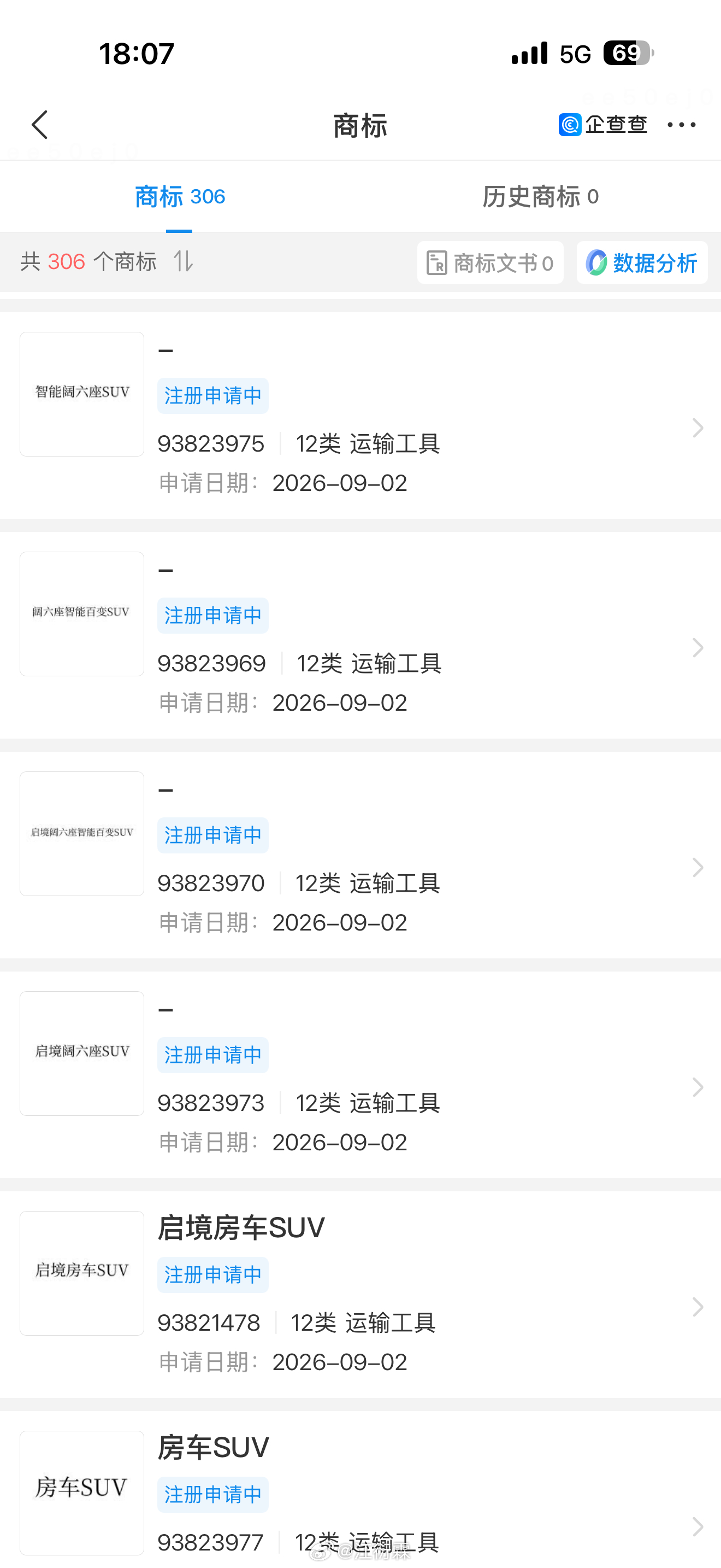 华为做了阔折叠手机，启境申请了阔五座、阔六座SUV ​​​