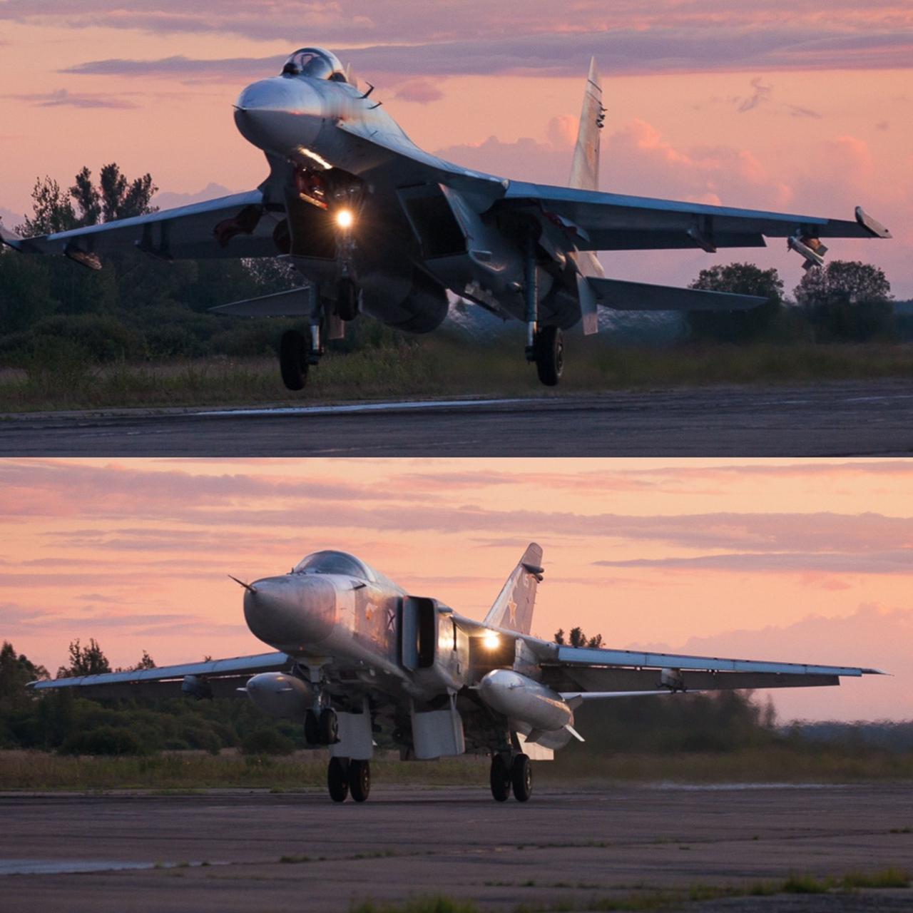 2016年的黑海舰队配属航空团战斗机 军迷发烧友 追飞机的人