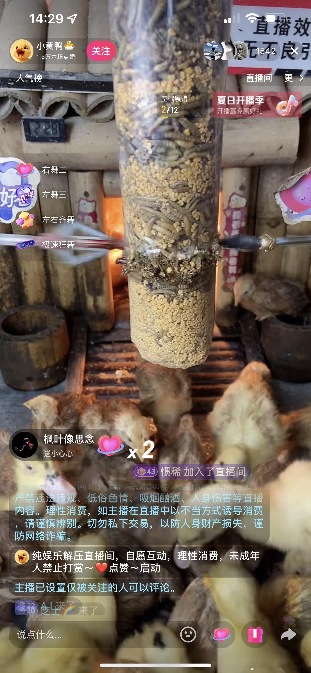 什么是互联网思维刚刷直播刷到有人互联网喂鸡刷礼物就可以给小鸡喂食弹幕kuku刷礼
