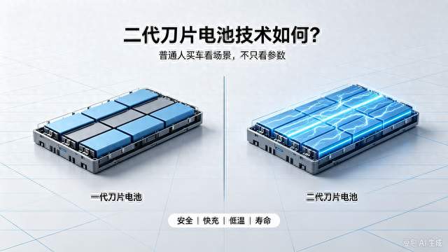 二代刀片电池实力如何？普通人买车这样选不踩坑