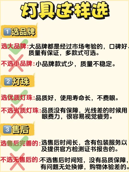 灯具还不会选？先进来看再买！