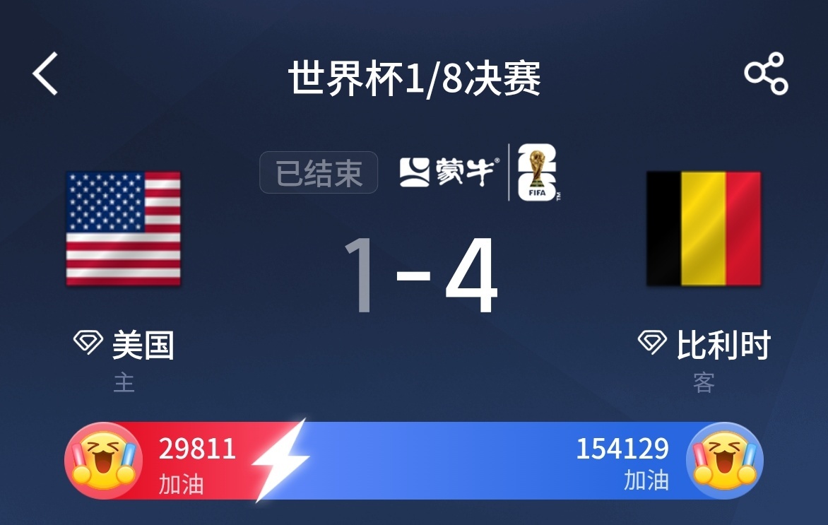 美国vs比利时太解气了，支持比利时夺冠，不过也不保险，现在就看川子会不会打电话要