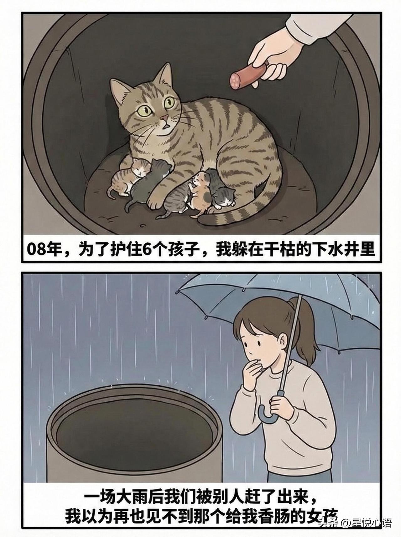 这是香香猫咪的故事，心里酸酸的又暖暖的，小猫咪的一生，真的太好哭了。

08年它