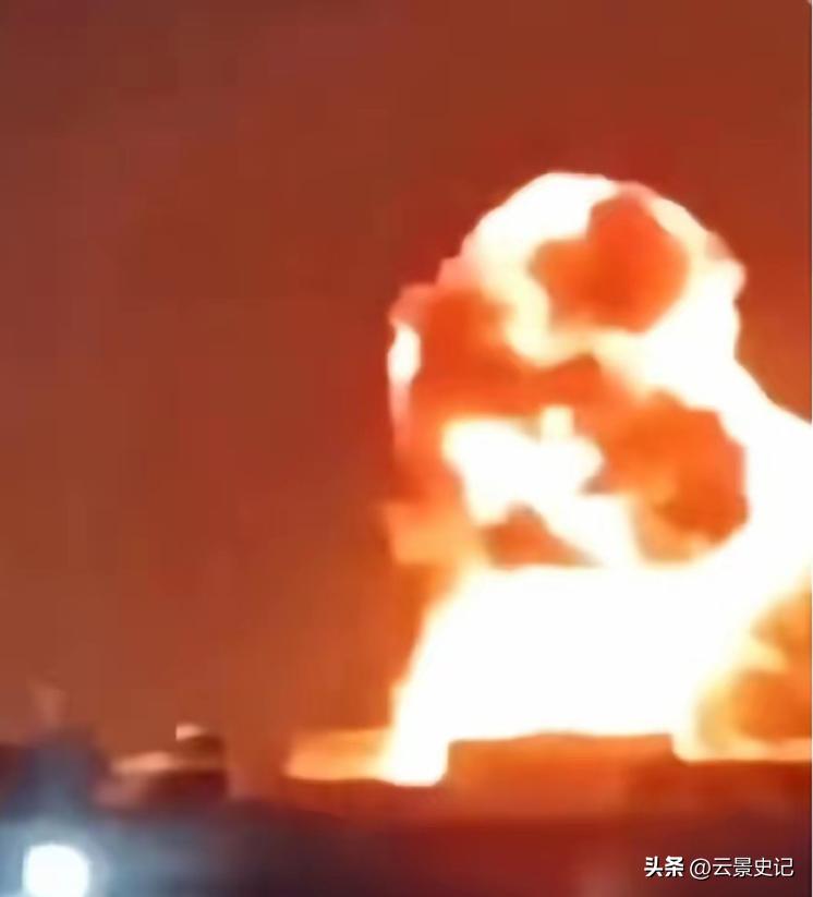 世界上最大的卡塔尔液化天然气制工厂，已被火焰吞没

卡塔尔掏着巨额保护费、留着美