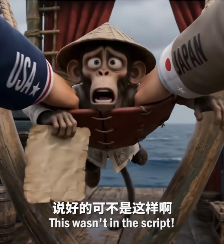 58秒AI视频精准戳痛菲律宾！菲律宾海警发言人抗议：我们不是猴子！

全网最滑稽