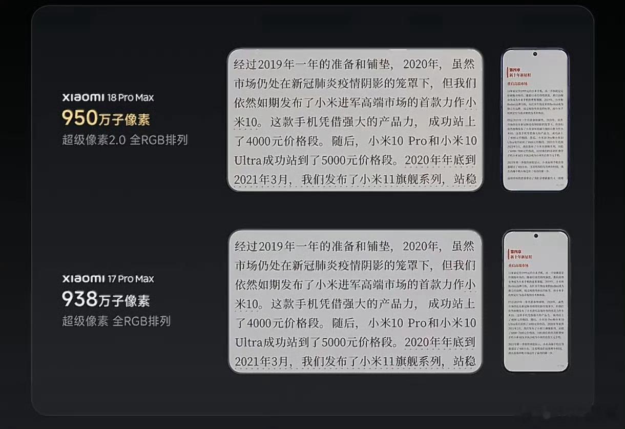 小米18Pro 雷军 今天忙了一天，没怎么看微博。晚上打开一看，好家伙，这么热闹