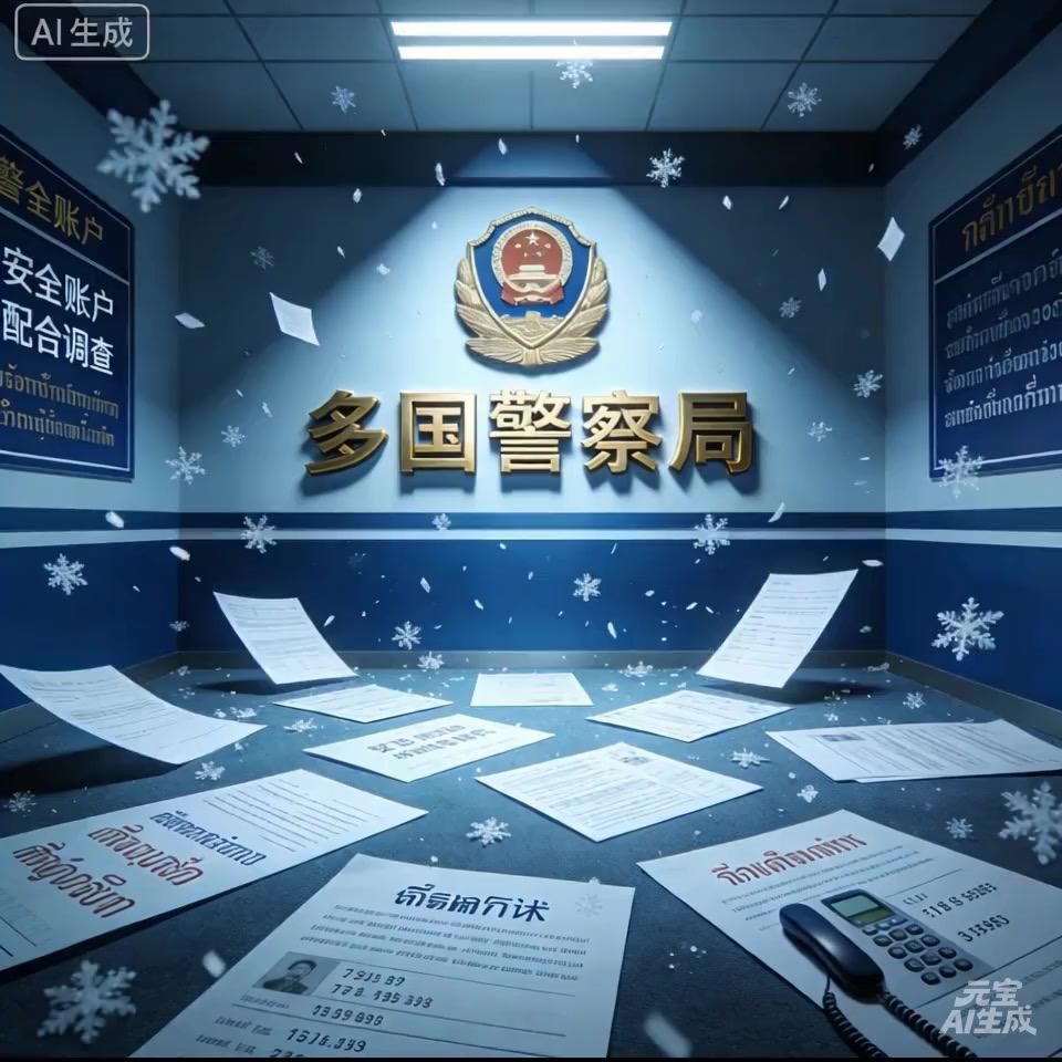多国警察局内，散落的文书与严肃的警察，紧张的氛围扑面而来。这些文书上的数据和线索