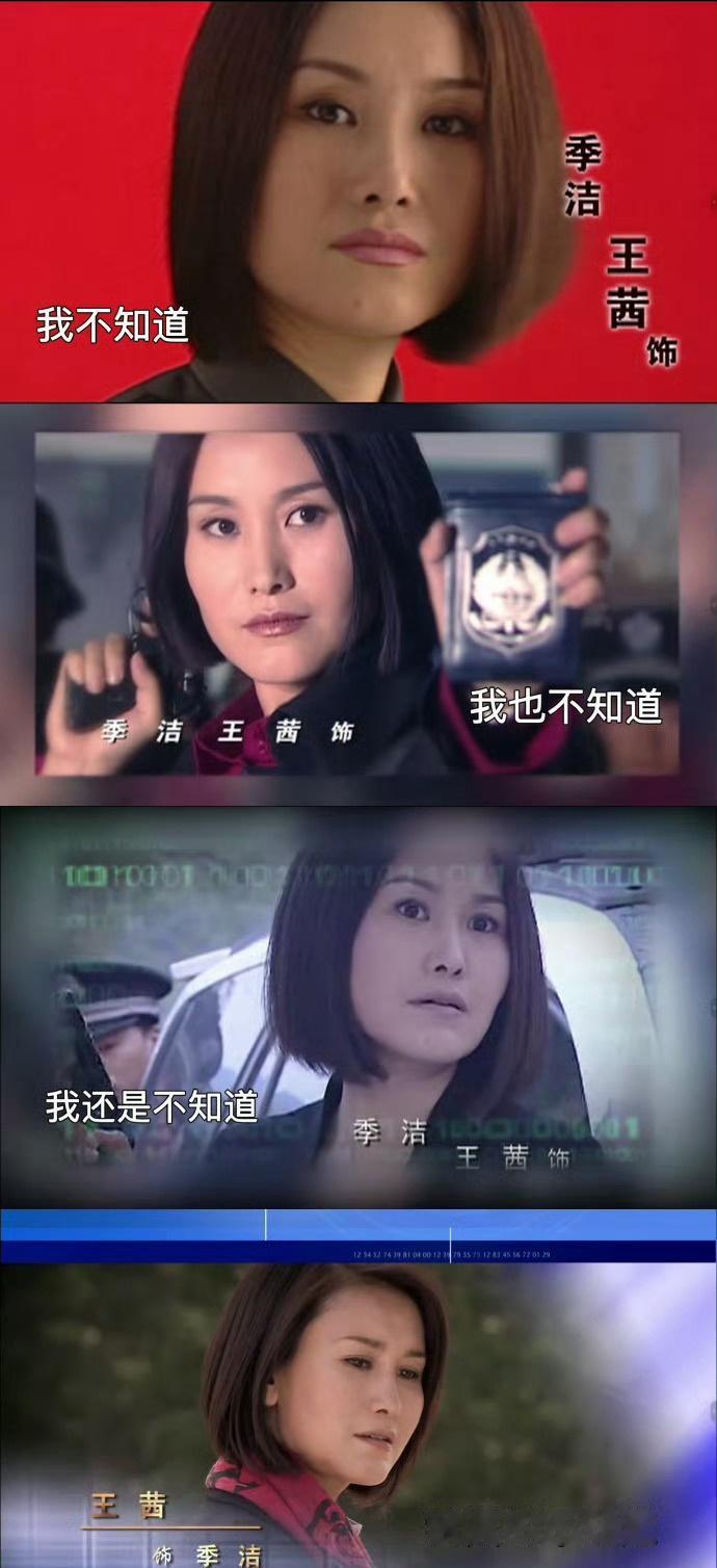 永远都无法超越的经典重案六组季洁 ​