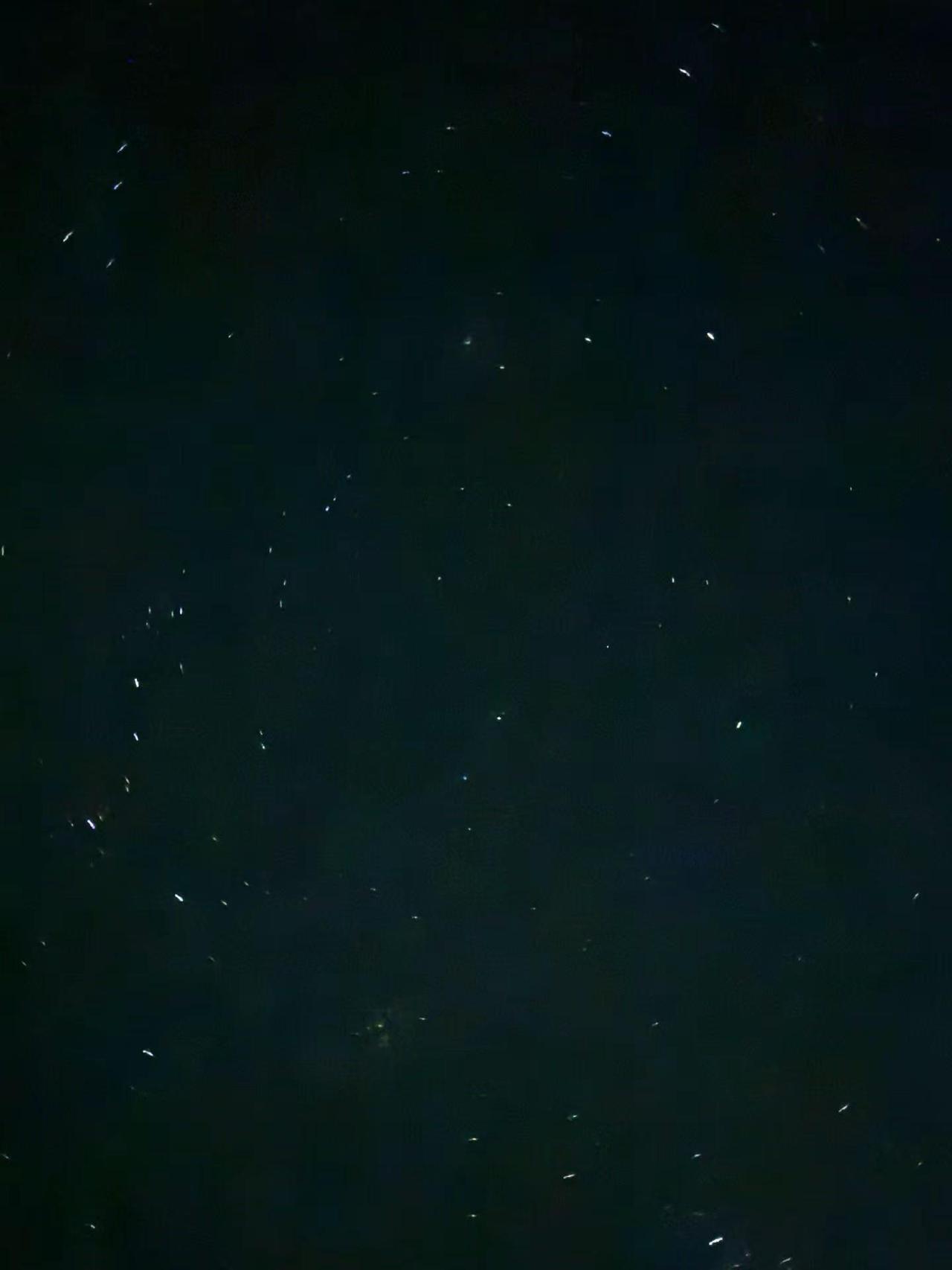 流星雨观星  深夜看星星