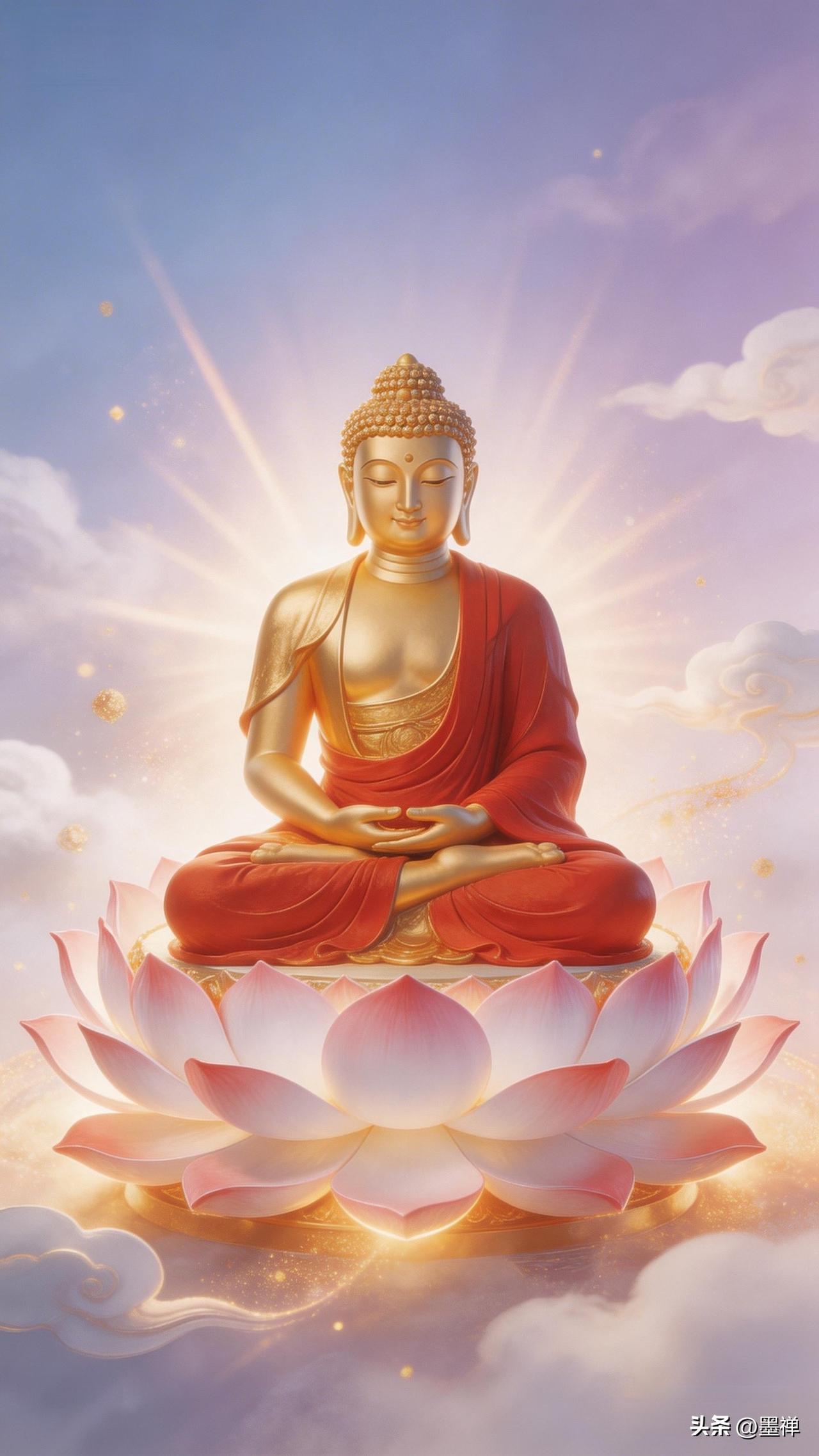 佛说：
“若有一天你行路从容，
肩上担子轻了，眉头不再紧锁，
记得替我还几桩心愿