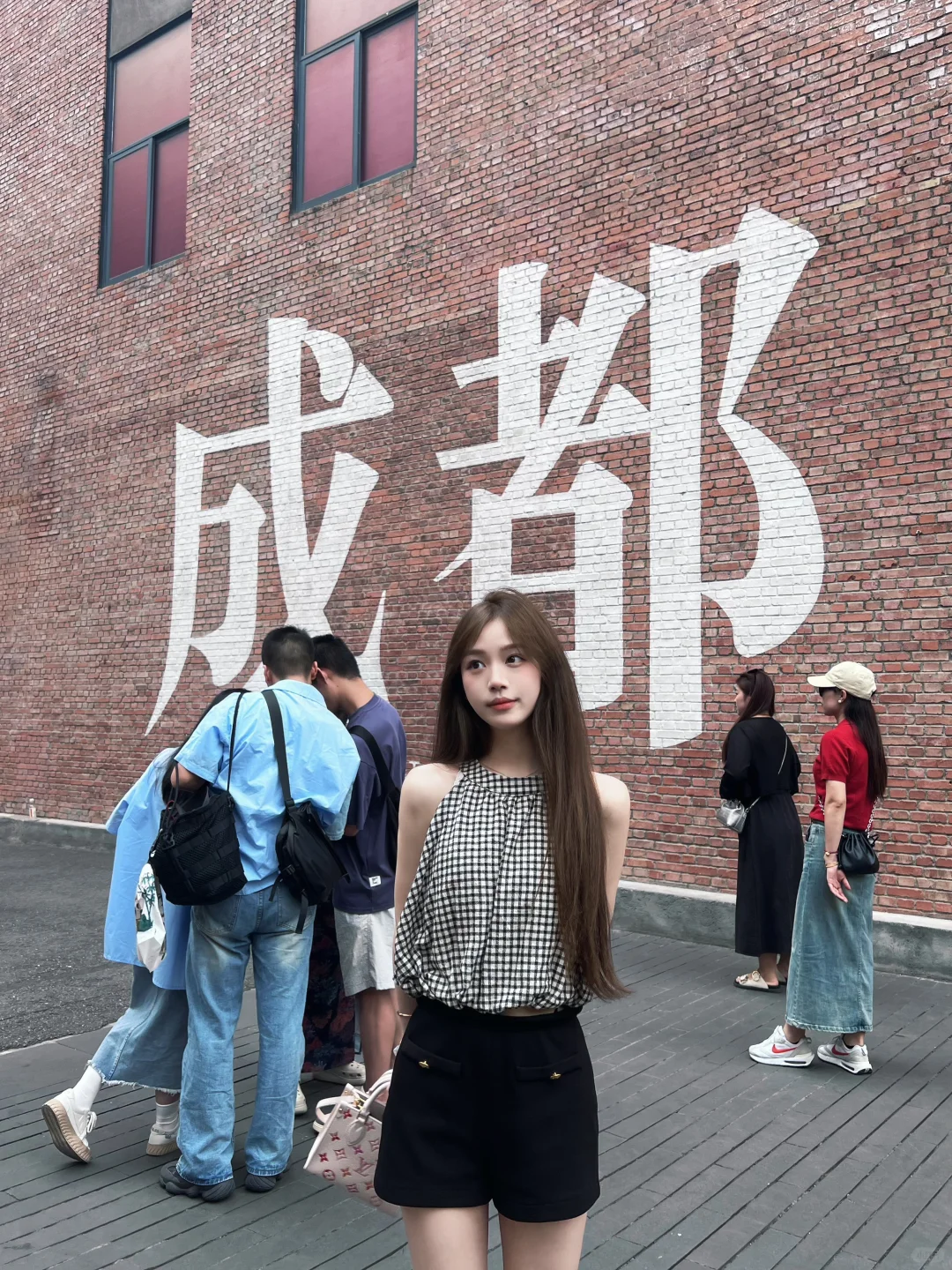 成都游客照