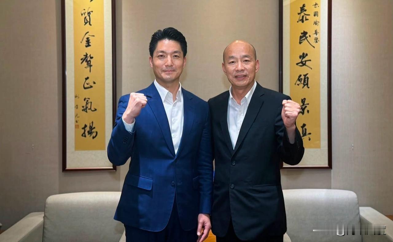 蒋万安等到了辣个男人，今早PO致谢：感谢韩国瑜为食安挺身而出！但韩国瑜脸书目前仍