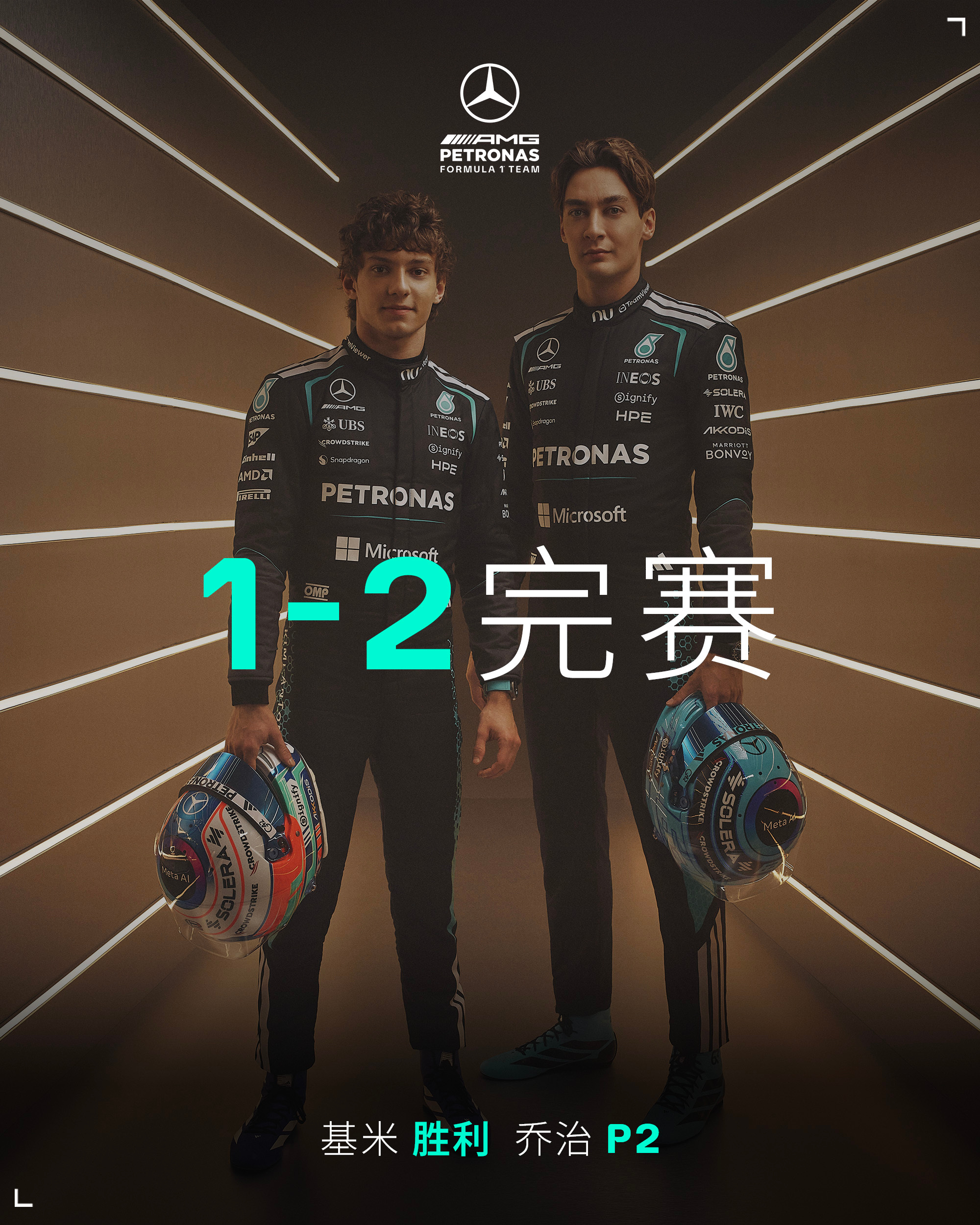 好样的，TEAM！在蒙扎收获最大积分💪 ​​​