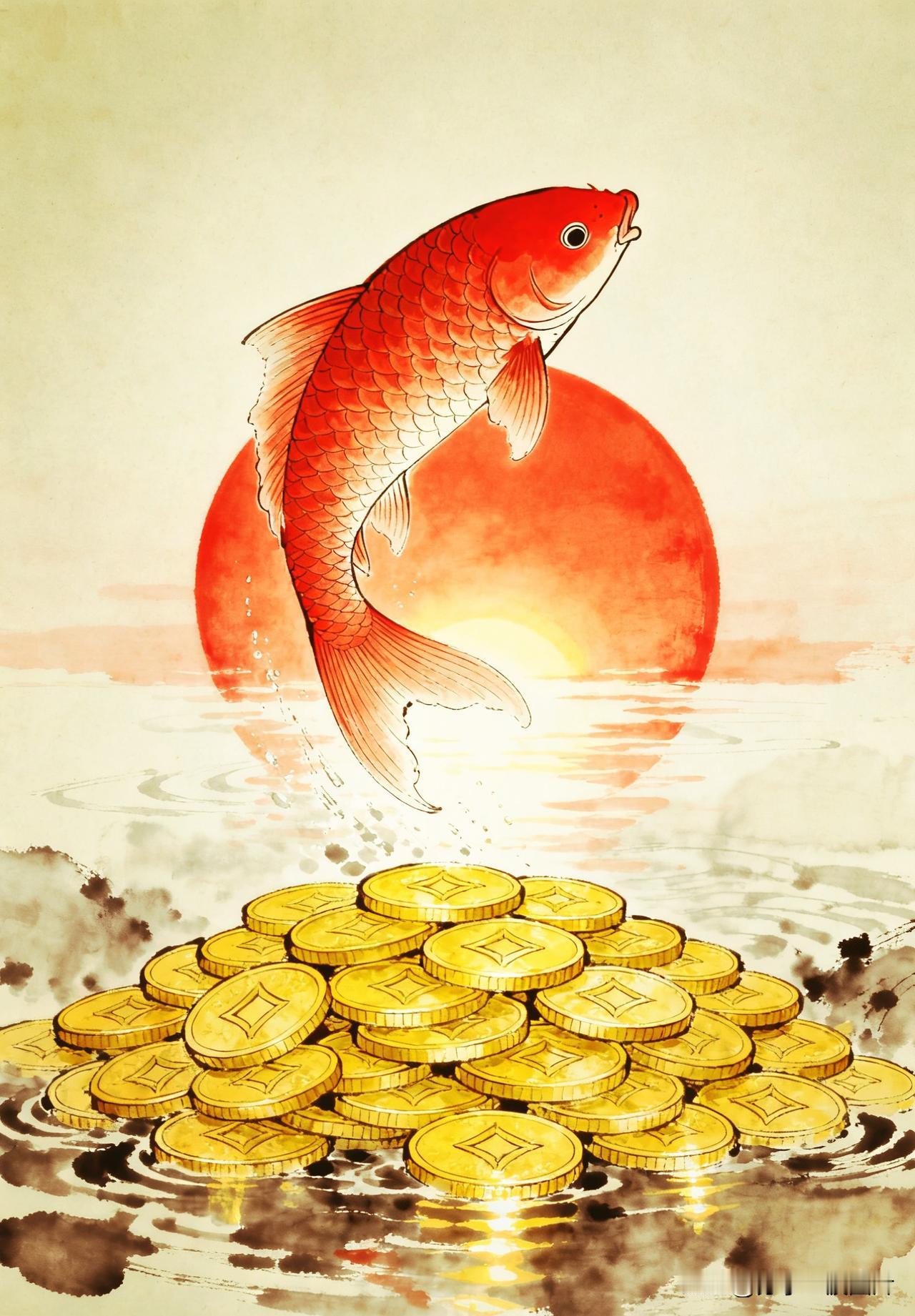 鸿运当头，年年有余。