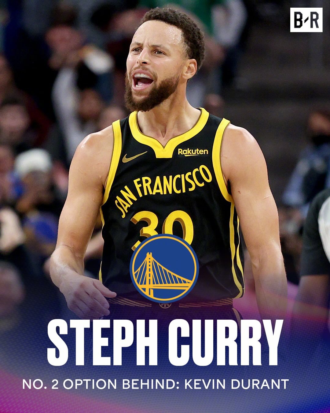 B/R评选了一些顶级的二当家球员（生涯某个时期），但是像把库里当作二当家，杜兰特