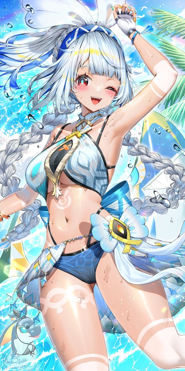 滑滑板的玛拉妮～cr:画师 kiramarukou#原神##原神5.1版本##游