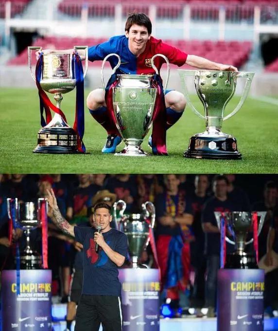 莱昂内尔·梅西：“我想对巴萨球迷说些什么？我真的很期待回到那里。我们非常想念巴塞