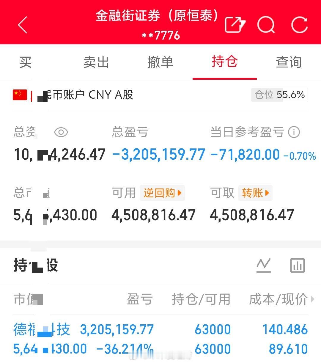 朱朱姐100万本金实盘操作，记录翻倍之旅！目前持仓；德福科技301511今日卖出