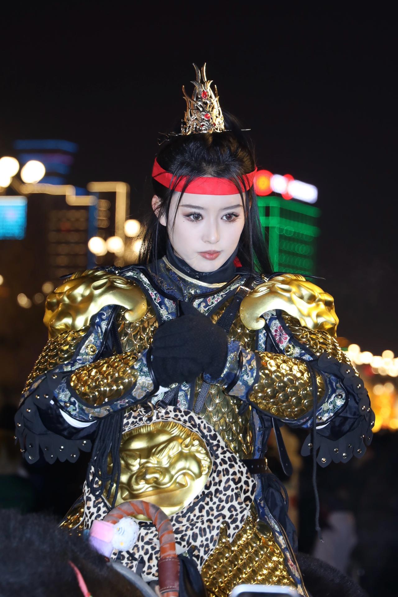 穆桂英挂帅，是真帅，拍摄于12.27！有部分粉丝评论区取合影吉林文旅 女将军 东