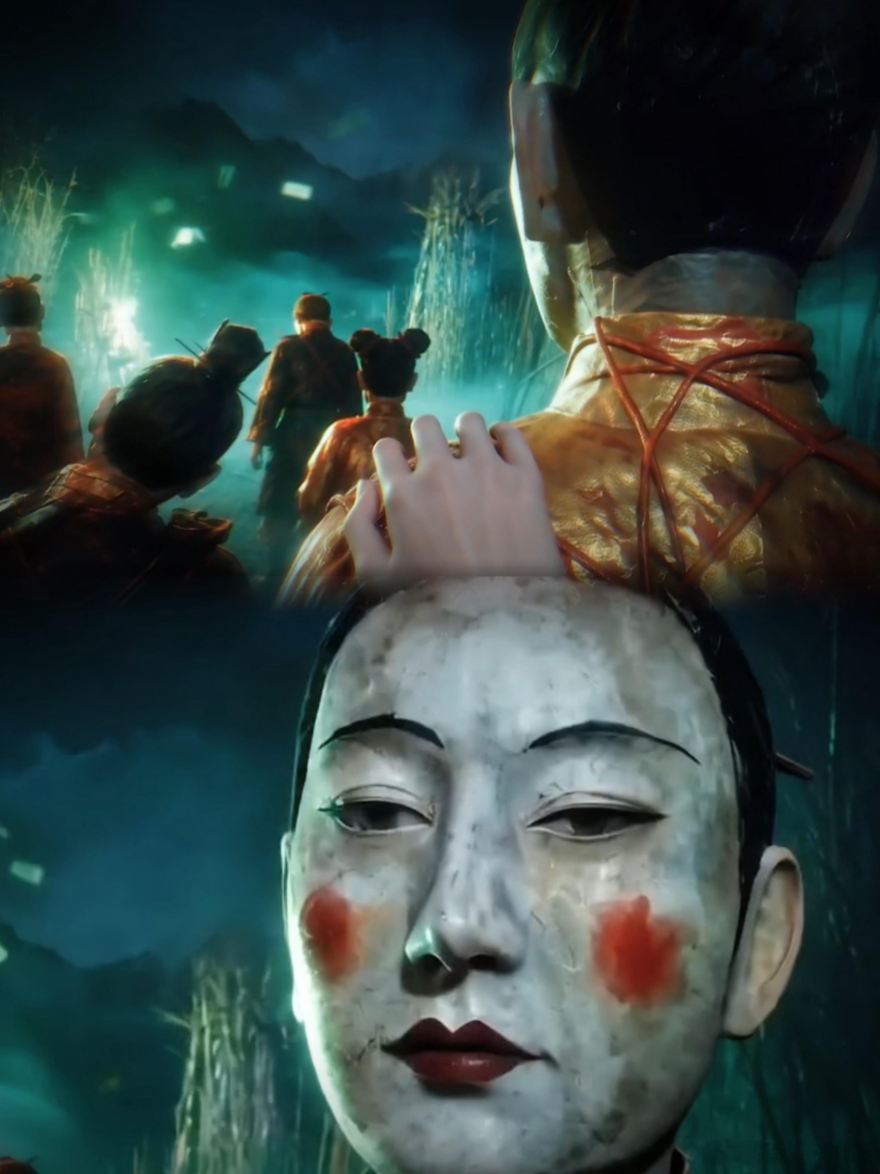 纸嫁衣动画化预告 之前玩游戏的时候就被申墨卿和王娇彤的故事戳到掉泪，现在看预告里