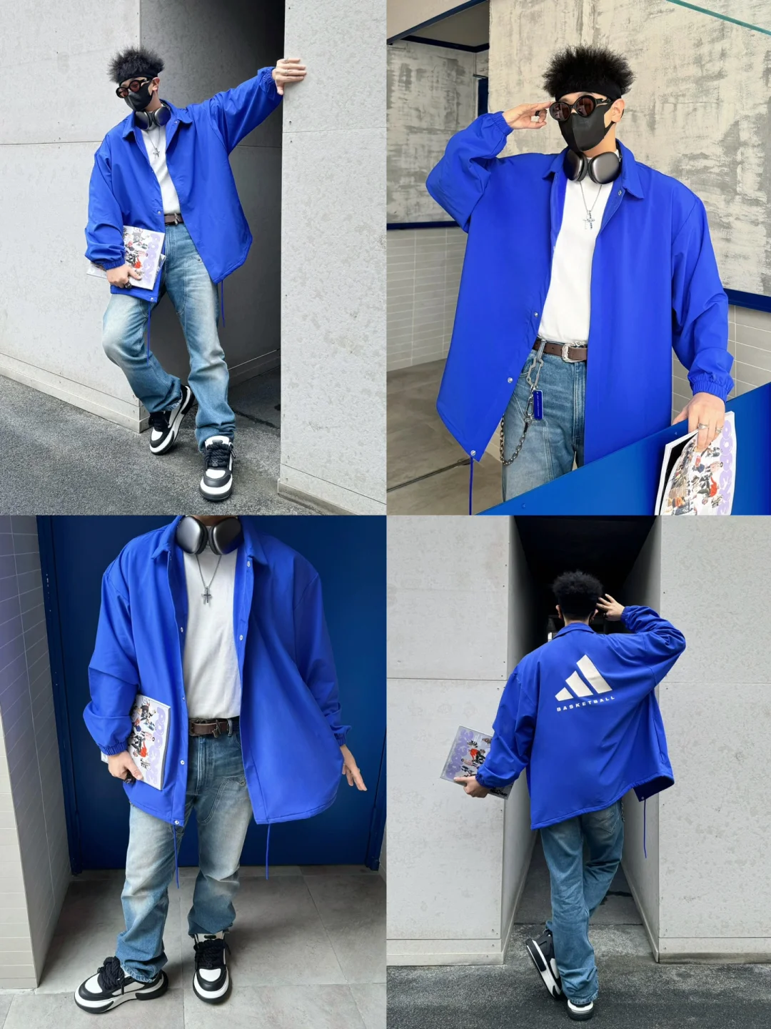 潮流显眼包OOTD🔵新年跟着Gali学穿蓝色❕