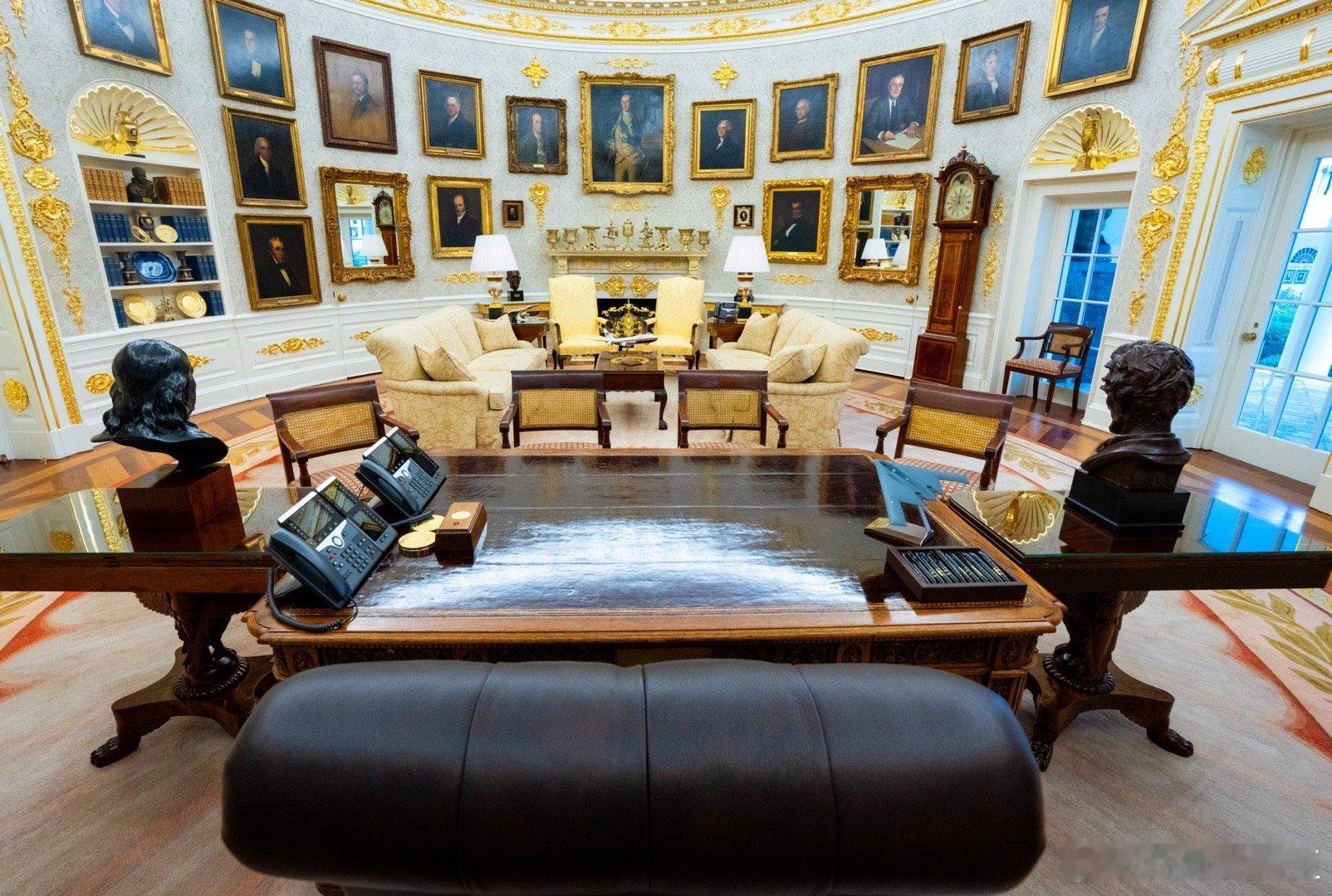 美国总统视角的椭圆办公室（2026年1月5日，纽约时报） 