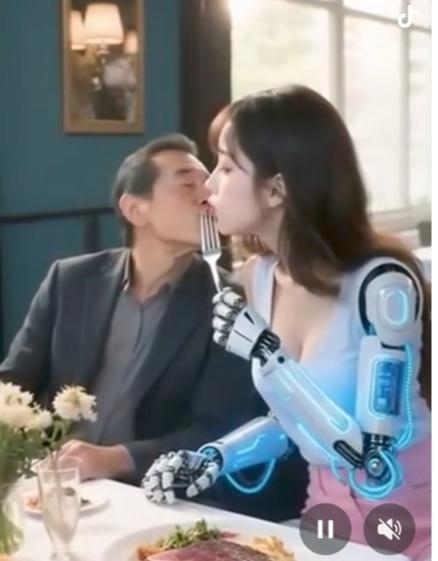 难搞！机器人来抢女人的饭碗了，未来女生还嫁得出去吗？机器人除了不能生育外，哪里都