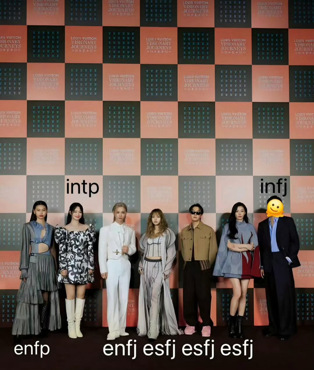 这么多E人和J人😂 