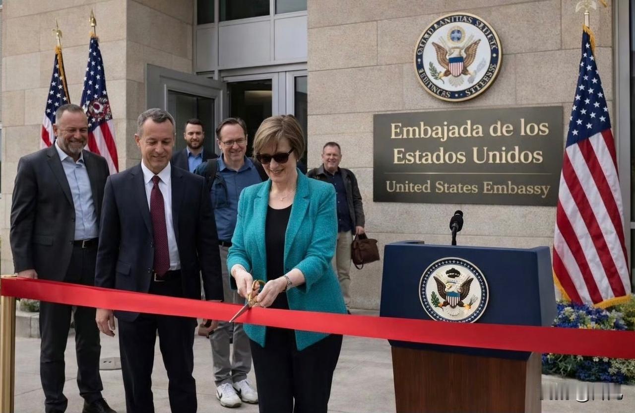 万万没想到啊！美国绑架委内瑞拉总统马杜罗后，时隔多年反而又重新开放了驻该国使馆，