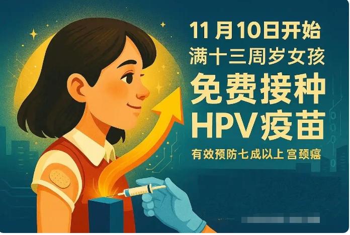 HPV疫苗免费接种政策全面推进，开启全民健康新时代！

一条关于“HPV疫苗11