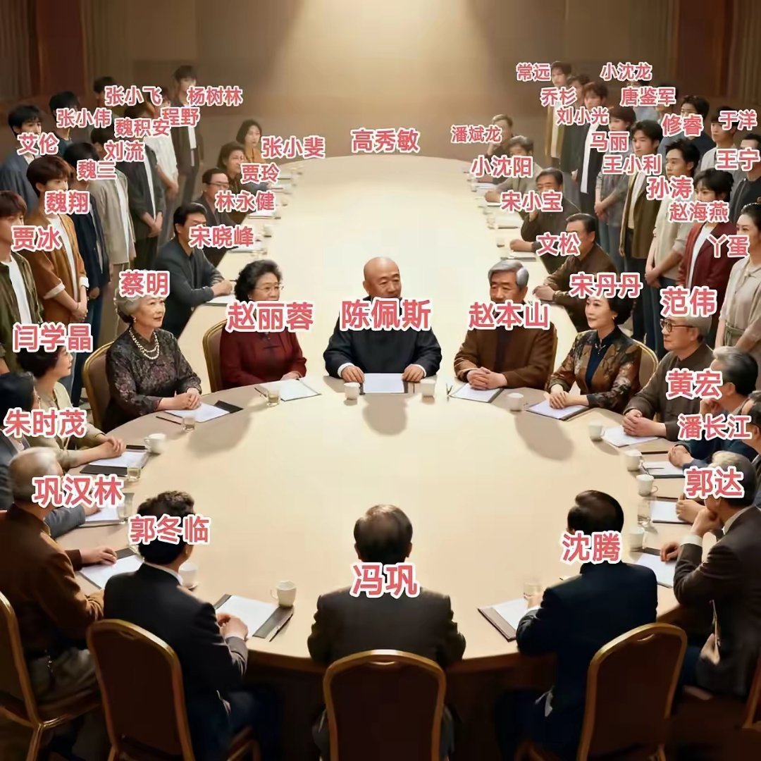 陈佩斯老师坐C位这个排名可以说是很中肯了 