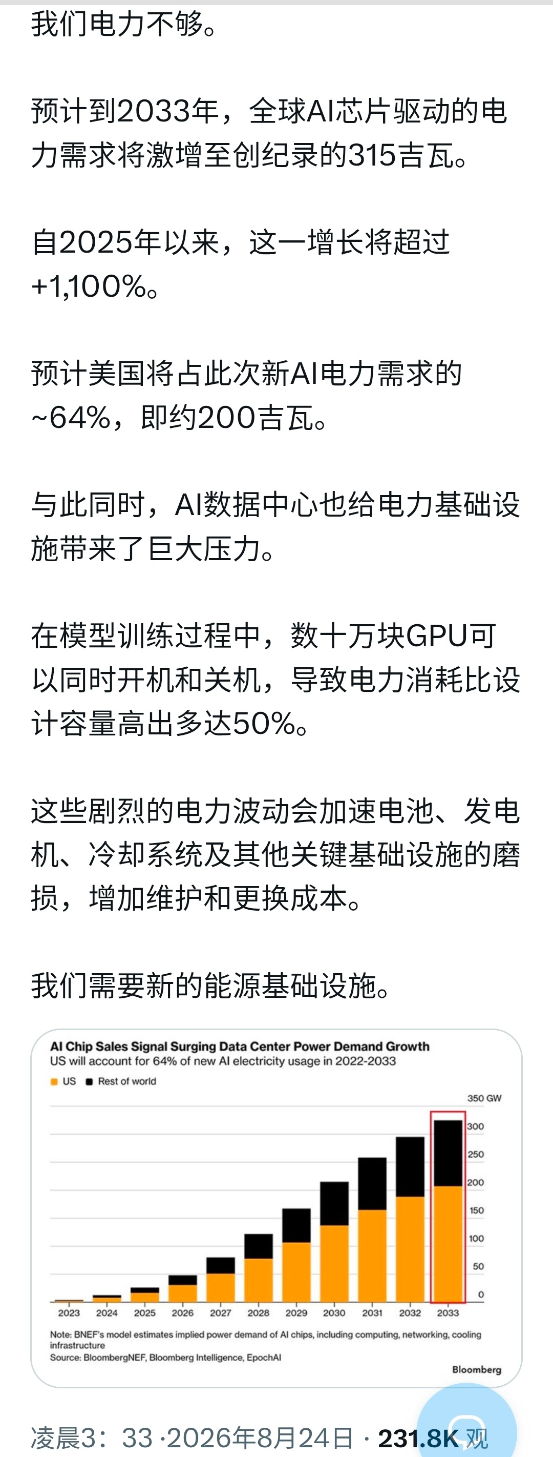 图1的发展会对英伟达的芯片需求减少。 ​​​