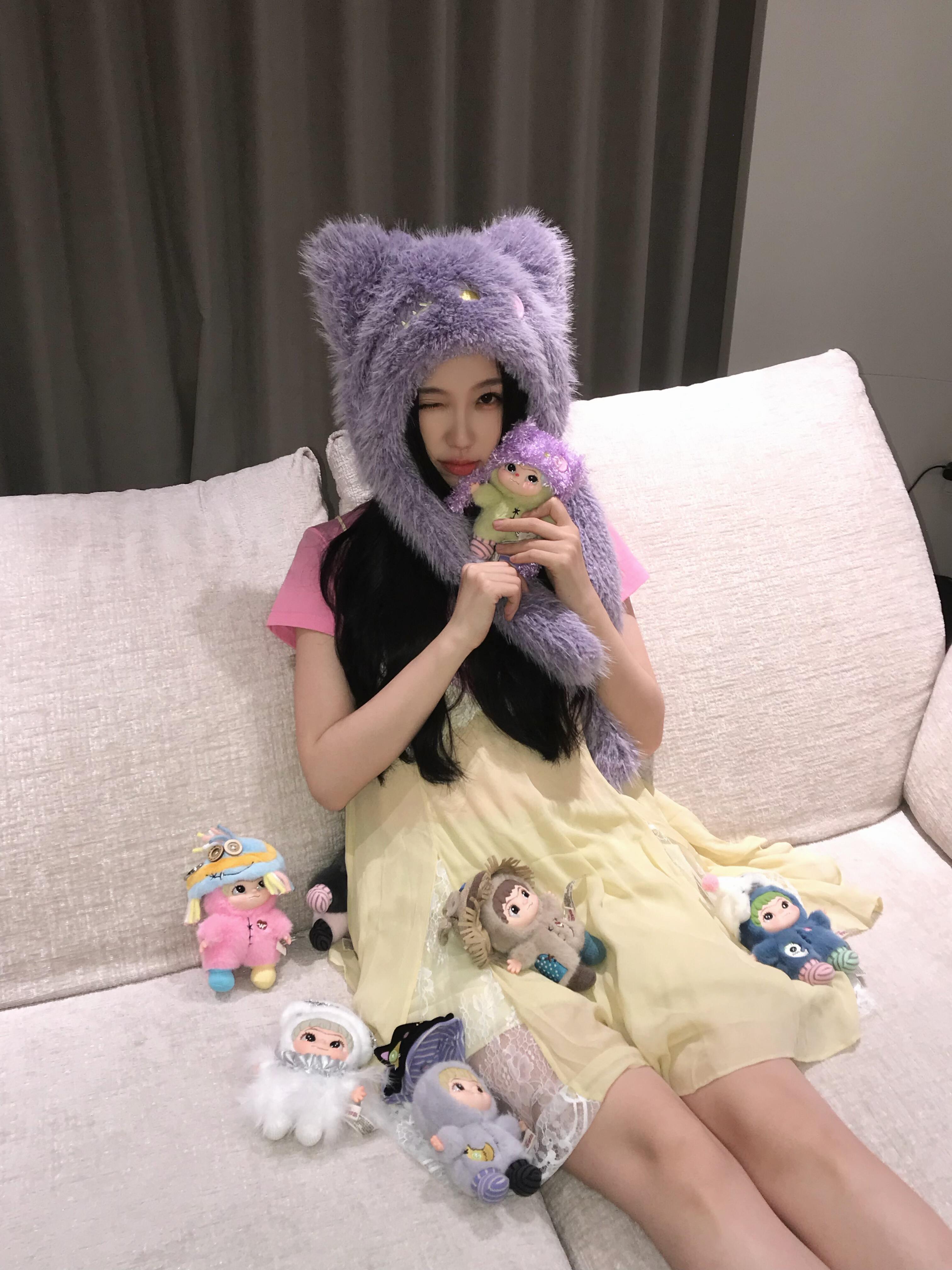 虞书欣今日更新如何拍出头像感✰⋆⁺₊⋆💜 