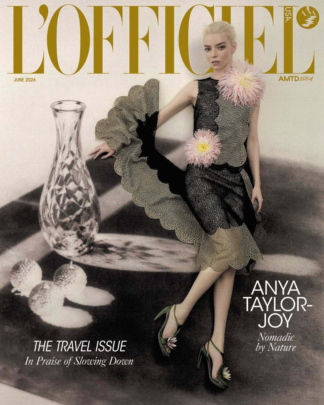 Anya Taylor-Joy 安雅·泰勒-乔伊亮相美版、意大利版、法版时装六月