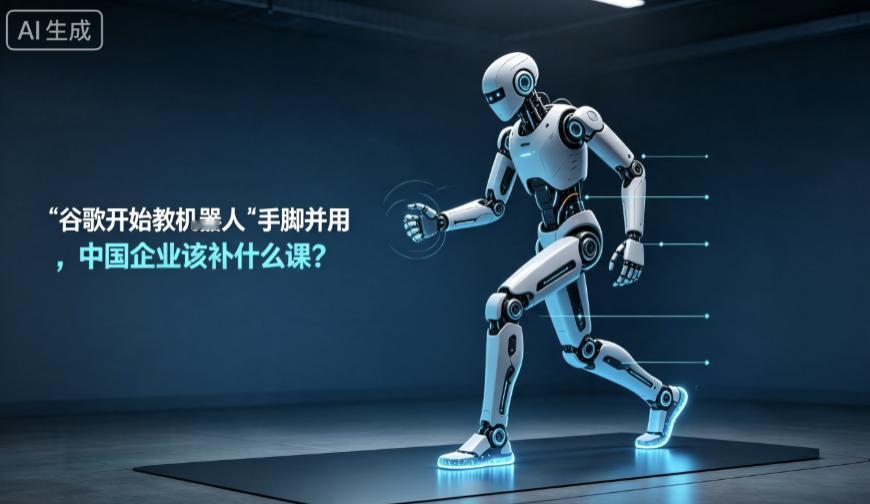 谷歌开始教机器人“手脚并用”，中国企业该补什么课？

谷歌这次真正想解决的，不是