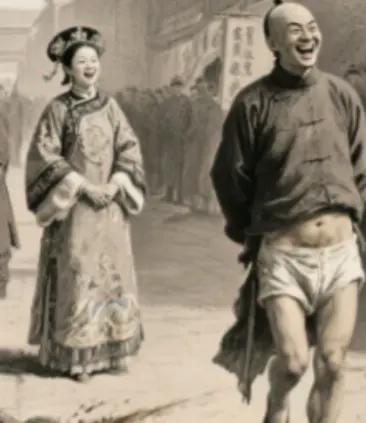 大太监安德海被杀后，慈禧本来很是愤怒，可在得知安德海死后被扒掉裤子，当街展示，笑