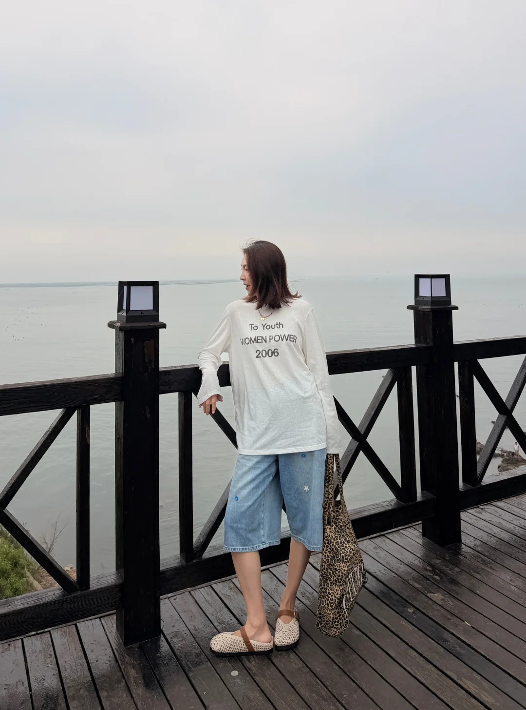 阴天的海边好舒服～☁️