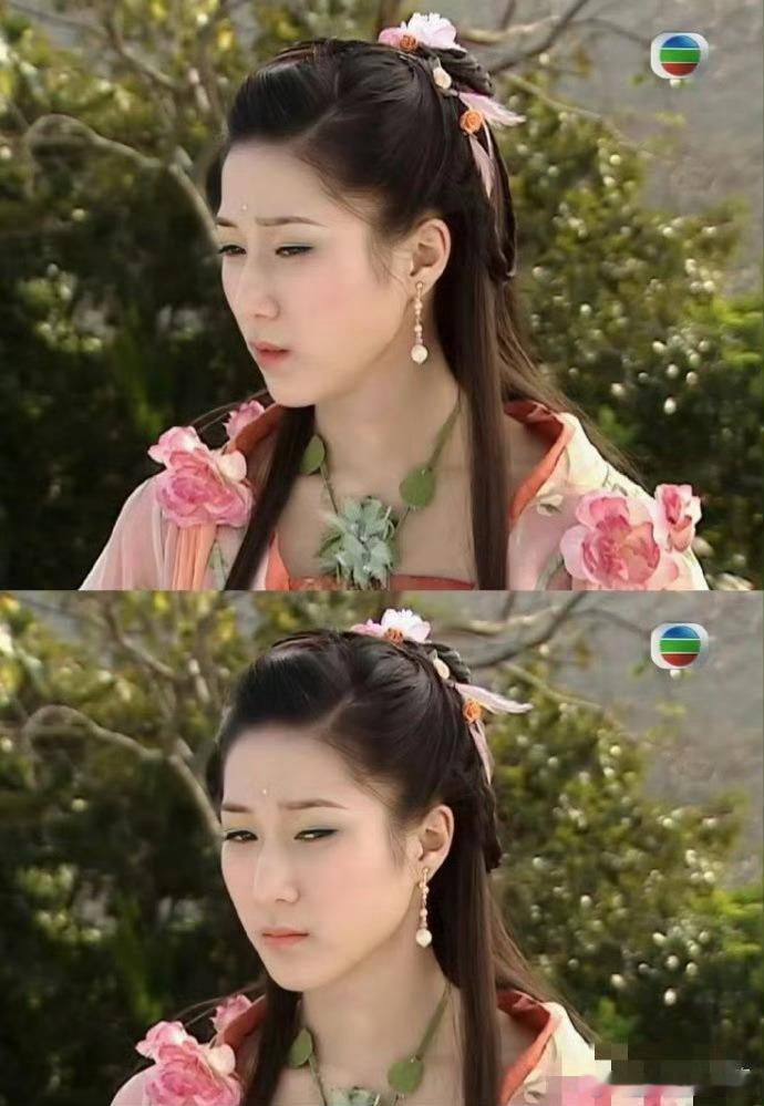 谁能想到这是喜剧片的妆造啊，好美的女演员 ​​​