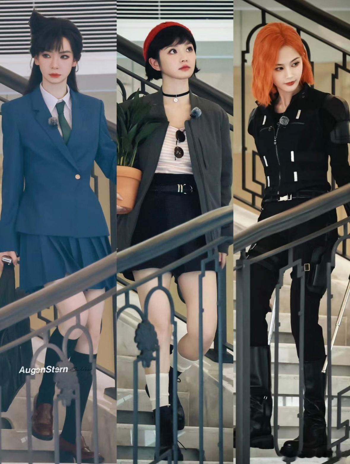 《女子推理社 2》cos主题🈶戚薇: 名侦探柯南毛利兰李一桐:黑寡妇田曦薇: 