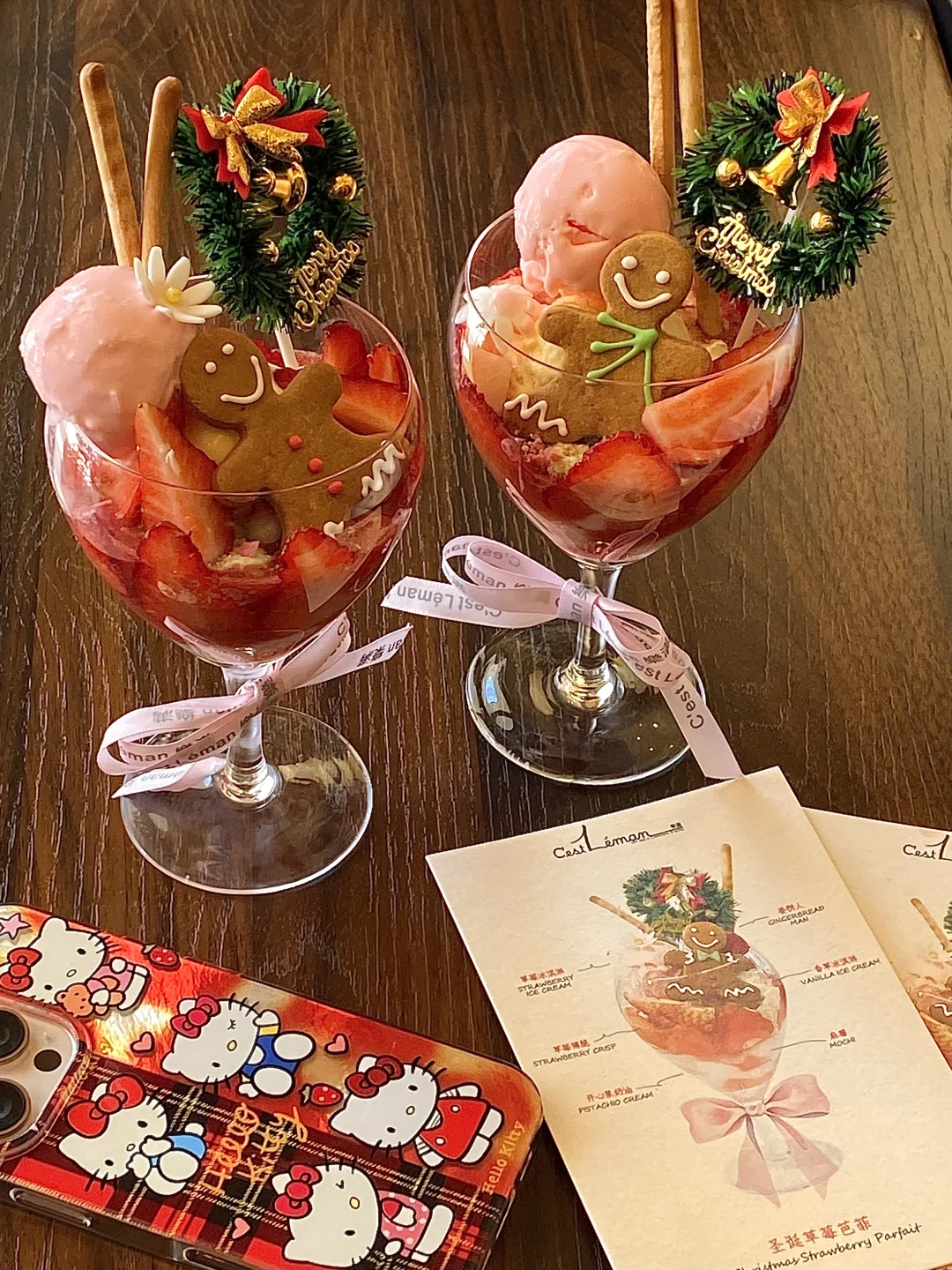 深圳！圣诞甜品🍧！！🎄好可爱！！