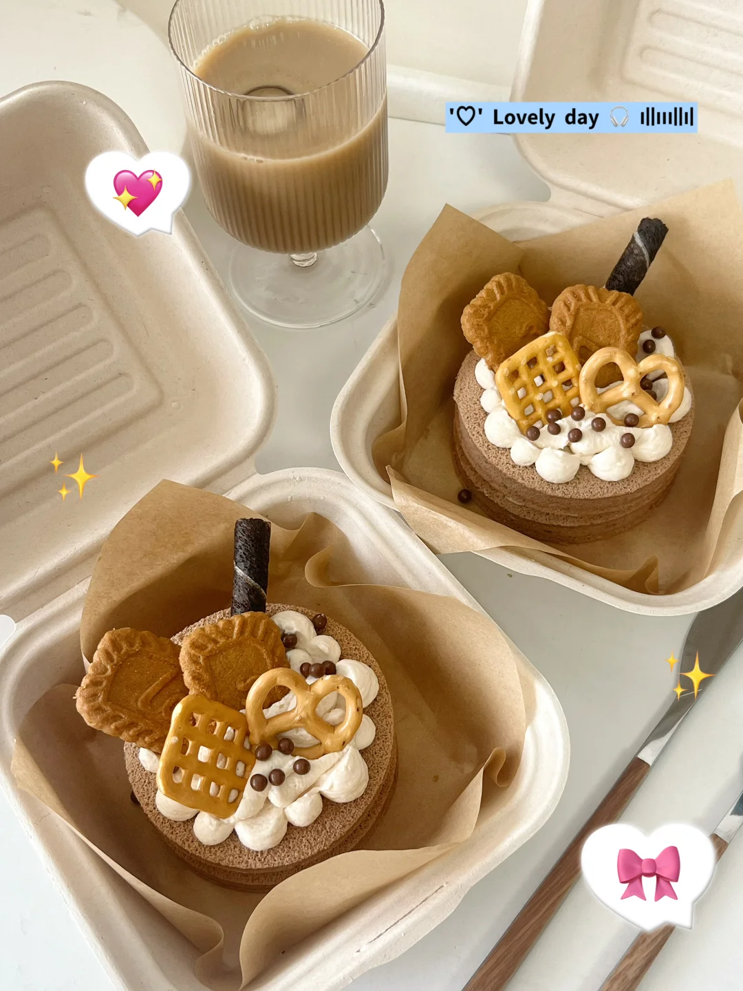 初秋甜品｜简单又好做的焦糖海盐可可蛋糕~