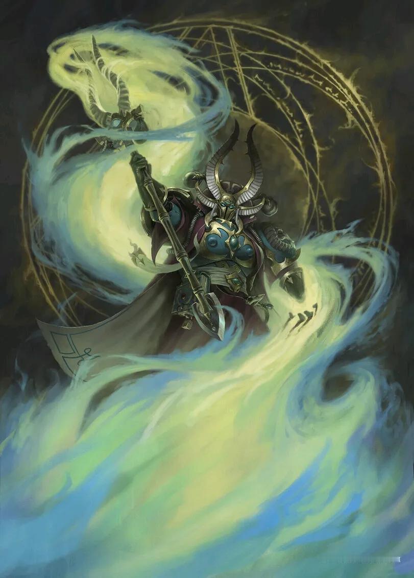《战锤40K》阿里曼升神故事（三）

神性觉醒·法则洪流

银河系的悬臂在阿里曼