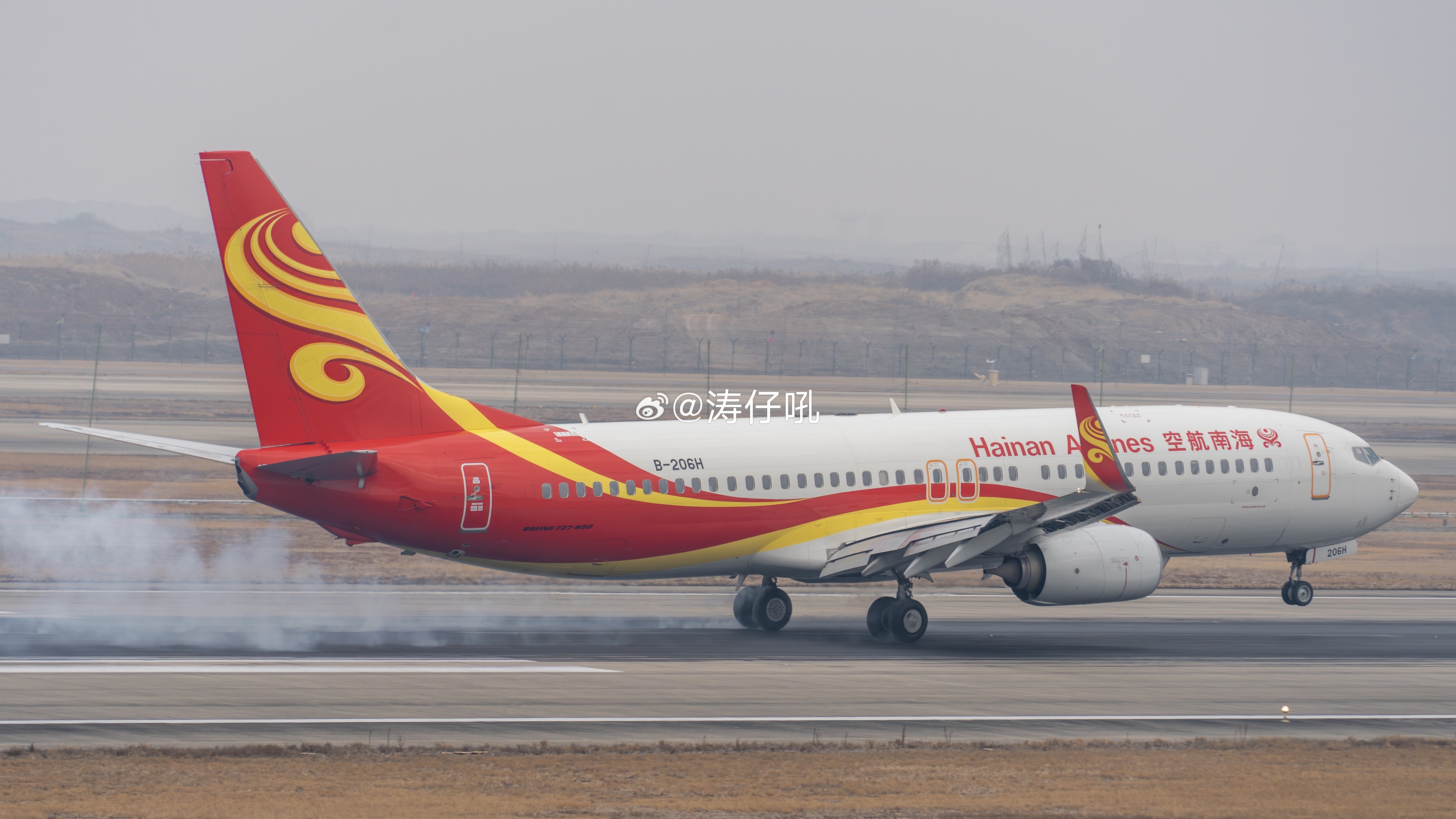 涛说涛话乌鲁木齐航空计划于近日自母公司海南航空处接收注册号B-206F/206H