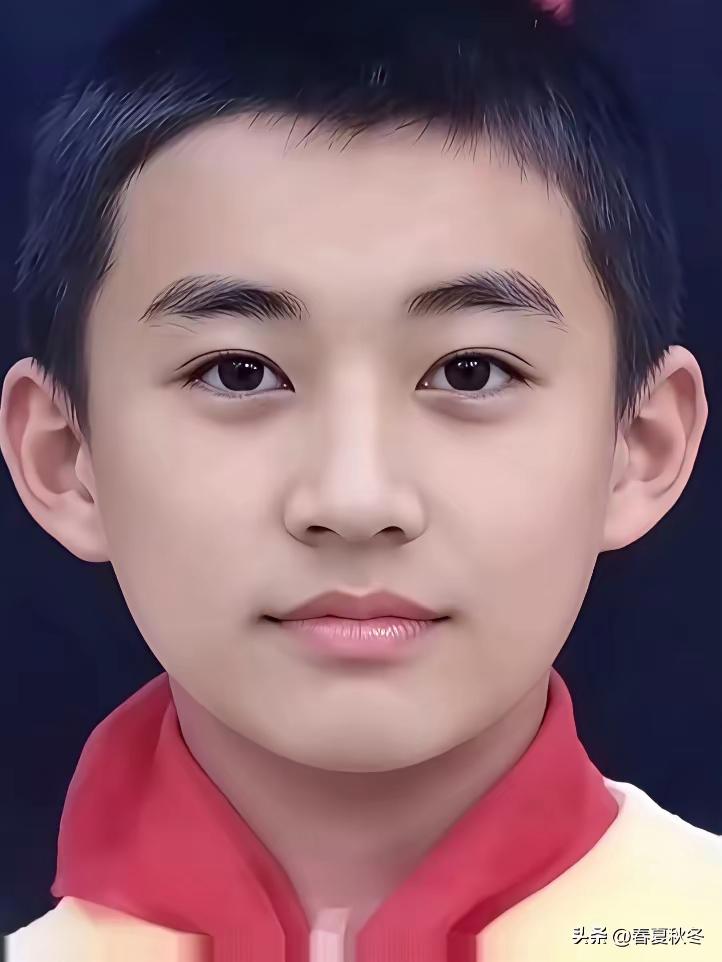 不是吧？青涩稚嫩时期的刘学义看起来就这么好看吗？
刘学义长得真的很像妈妈，完全遗