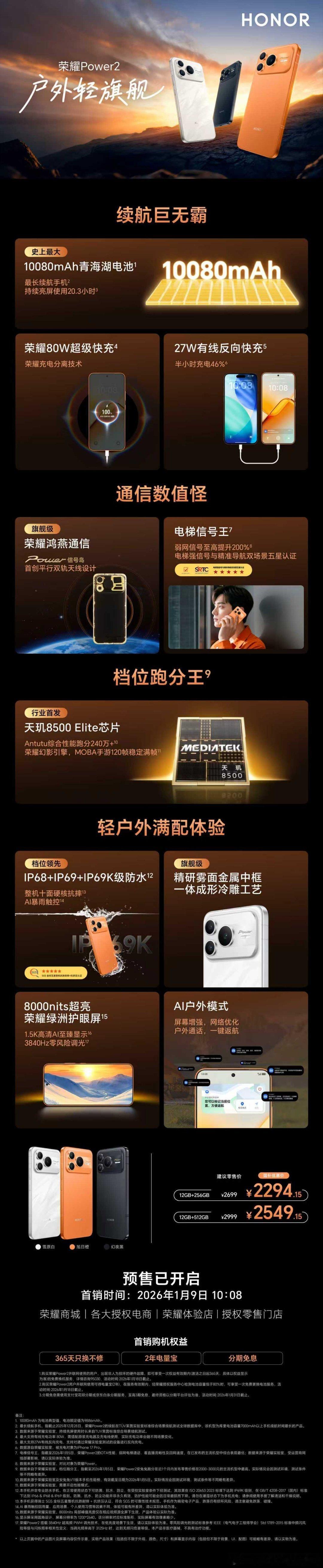 荣耀power2昨天发布的荣耀新品，我帮大家概括了以下几点，你还不明白吗？1. 