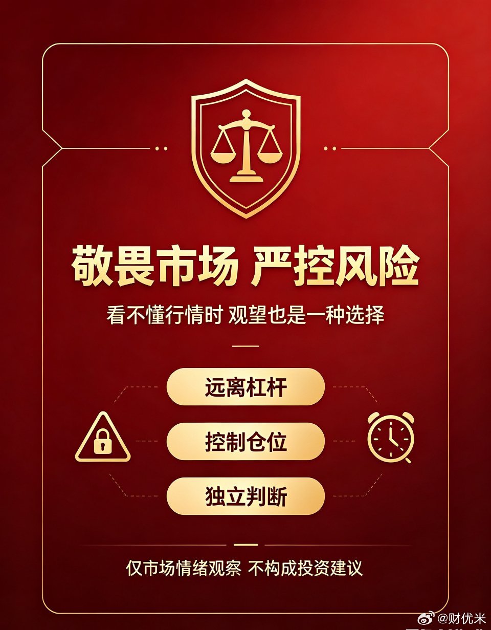 收盘聊聊当下市场盘面情绪：当前整体跌幅有限，市场多空博弈还未充分释放，短期盘面仍