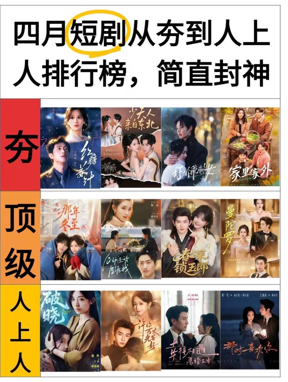 这届短剧开始主动走健康画风了短剧审美回归质朴，拒绝过度滤镜与低俗桥段，聚焦心理健