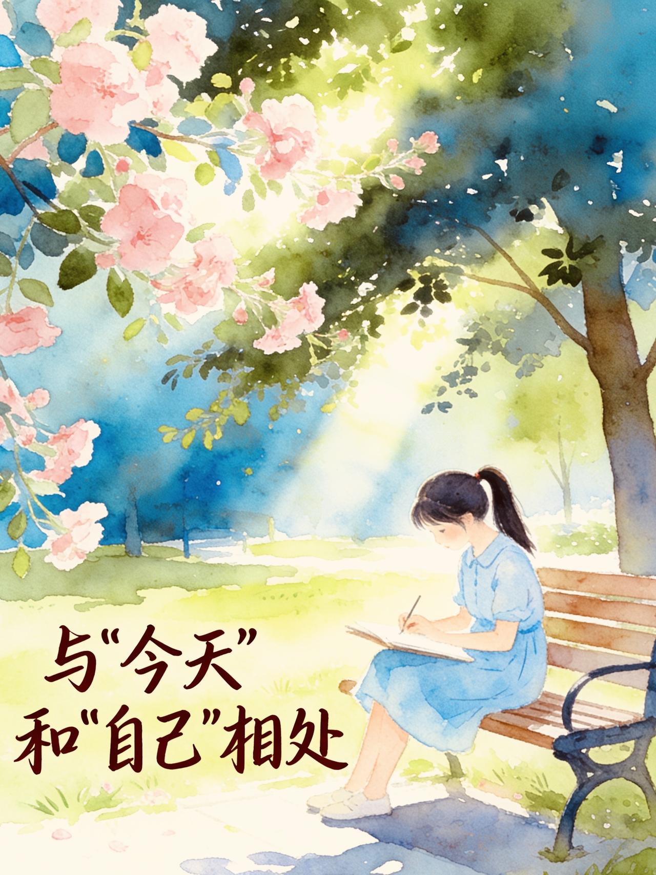 “与'今天＇和＇自己＇相处”。

我们在日常生活、工作当中，通常都会处理好与领导